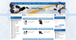 Desktop Screenshot of hockey-shop.cz